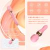 New Handy 10 Modes Easy to Carry "2024 Release" [Juckier] Massager, 2-in-1, Waterproof, Quiet, Switchable, Lightweight, (Pink)