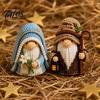 Talos 3D Gnome Bead Craft Kit, Beaded Nativity DIY Faith Religious Art Project with Tools And Instructions for Christians Adults