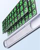 Creative Alloy Temporary Car Parking Number Plate with Hidden Design for Vehicles