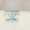 Adidas 80er Jahre Hergestellt in Taiwan Vintage Trainingsjacke M weiß Jersey Herren Gebraucht