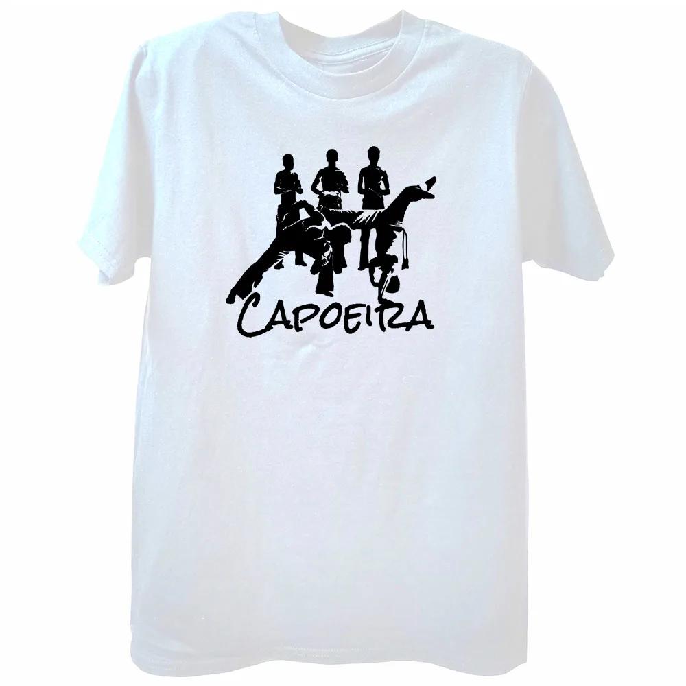 Funny Brazilian Capoeira Martial Arts Sport T Shirts Graphic Streetwear Short Sleeve Harajuku Casual Customize Tshirt S