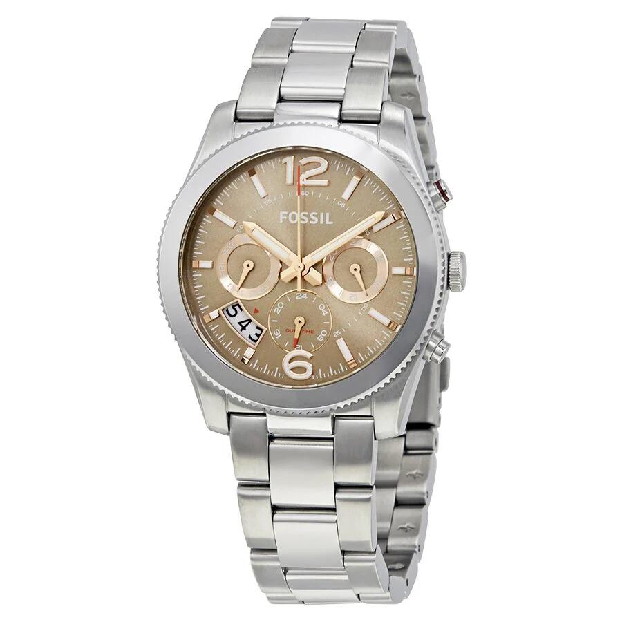 Fossil Ceas pentru femei ES4146 Perfect Boyfriend cu cadran taupe
