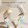 2 In 1 Portable Pill Cutter Dust-Proof Daily Pill Splitter Reusable Pill Storage Box  Home