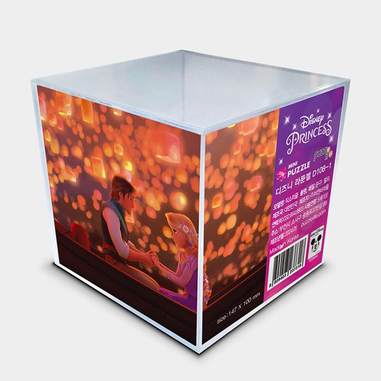 Rapunzel - Eingehüllt in Laternenlicht (Mini) Puzzle Disney Animation 108 Teile, beliebtes koreanisches Puzzle