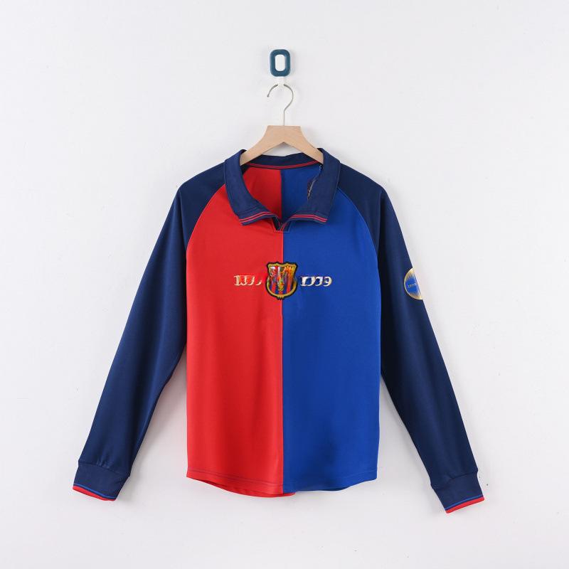 Long-sleeved football jersey Brazil Argentina Barcelona Club Inter Milan AC Inter Milan Lisbon football jersey S