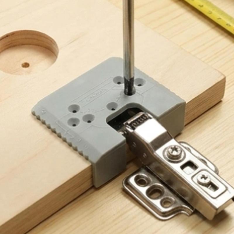 Quick Installation Aid Point Fixed Plates Hinge Installation Positioning Magnetic Woodworking for Cabinet Door Panel Hinges Tool