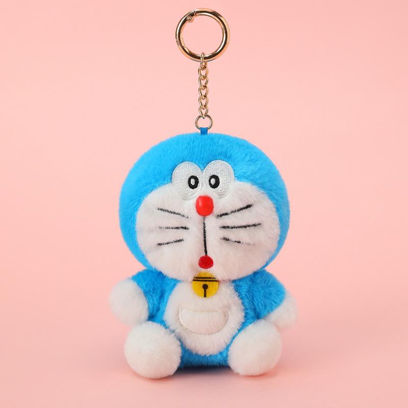 Authentic Doraemon Candy Series Toy Pendant Plush Keychain
