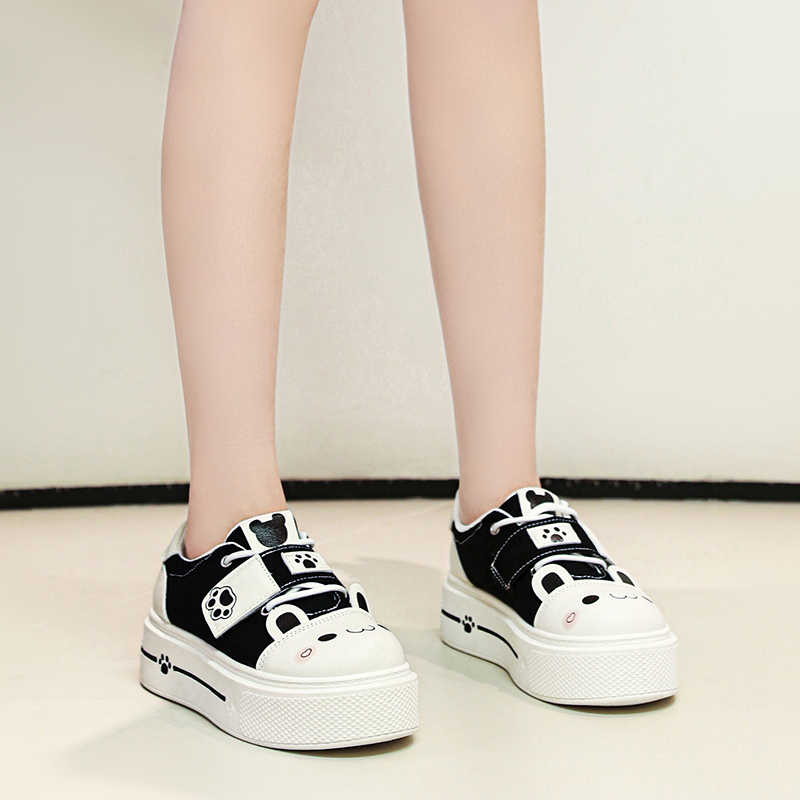 Fashion Lace Up Thick-heeled Leopard Woman High Ladies Sneakers Shoes Ankle Boots For Women Sports In Offers Loafter Technologies