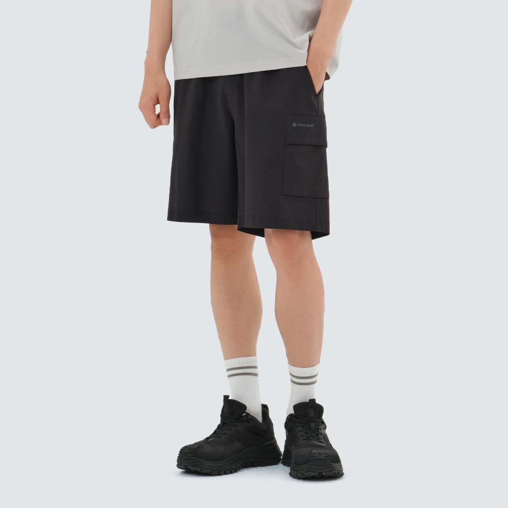 [Snowpeak] Air Quick Dry Cargo Shorts Dark Charcoal (S25MMTKH14) 85