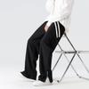 Spring and Autumn New Thin Men's Suit Pants Non-ironing and Drape Casual Pants Straight Loose and Versatile Wide-leg Pants Men