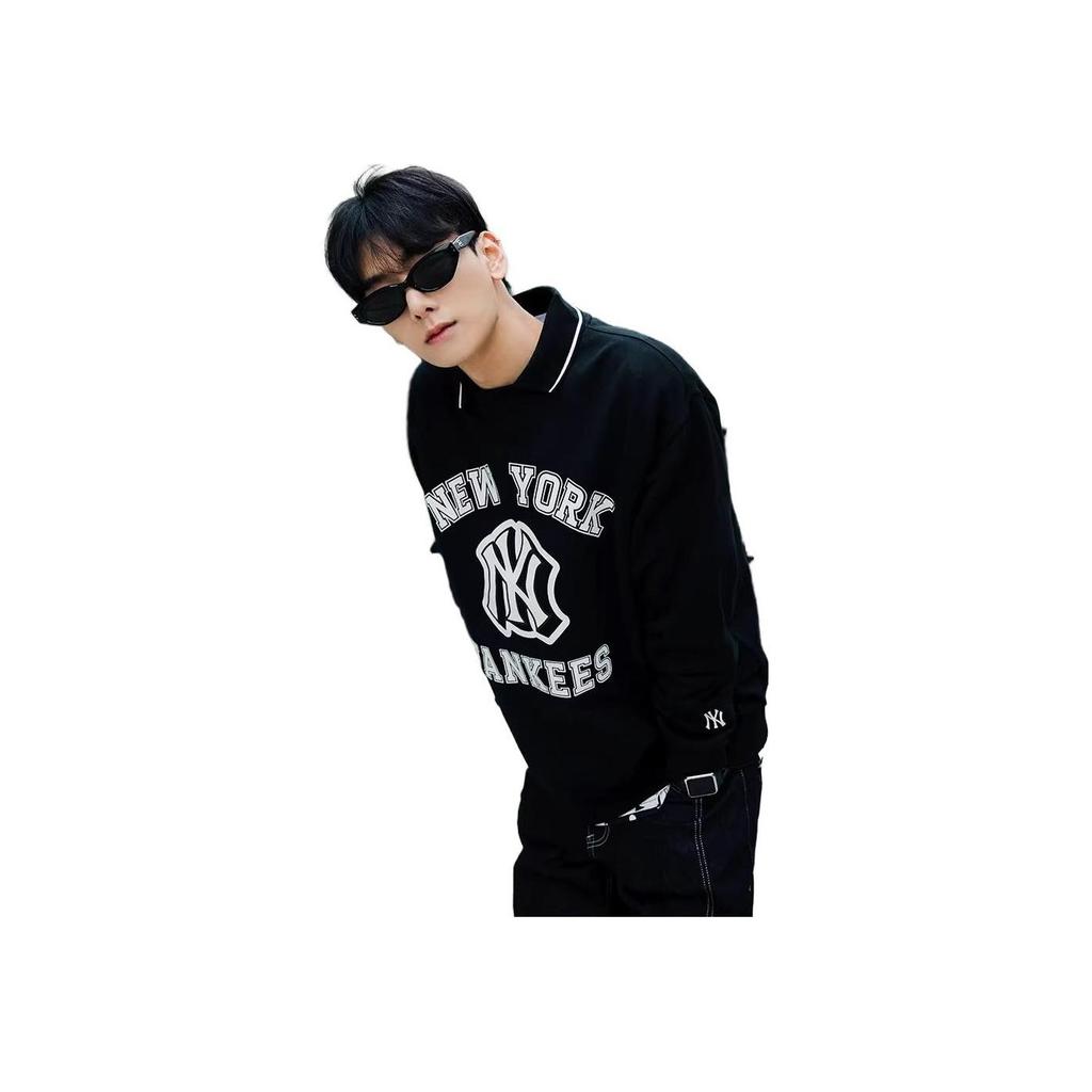 New MLB New York Yankees Sweatshirt Unisex Black 3AMTV0131-50BKS