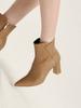 Lucy Crew [Refurbished] Stiletto Ankle Boots Lc278_7Cm