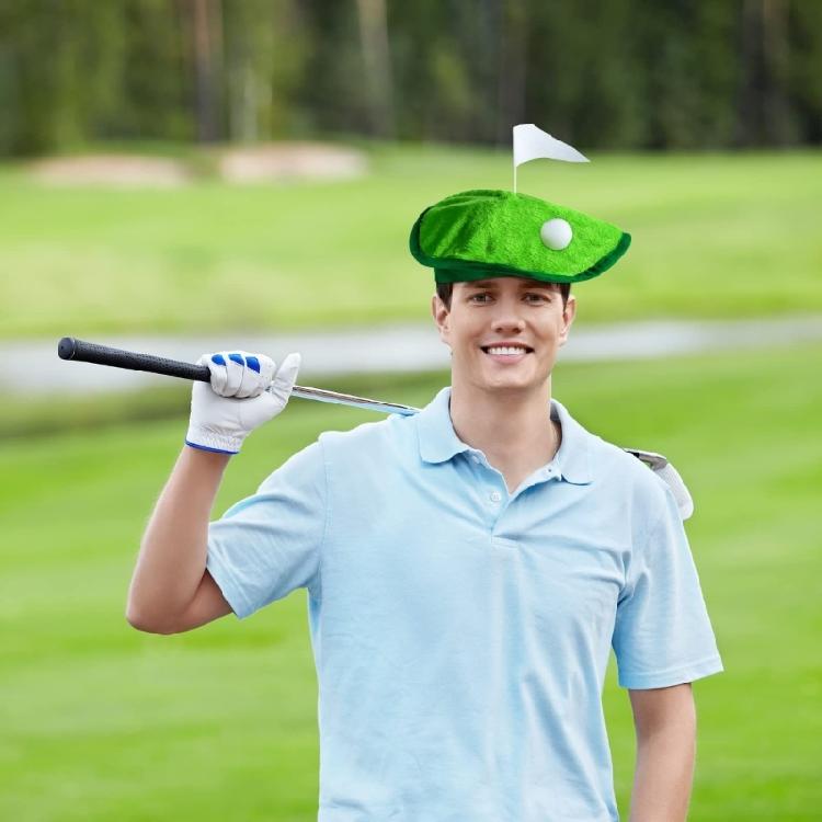 Novelty Stylish Golfer Hat for Men Women Hat Green Golfer Caps Unisex Headwear Autumn Winter Hat for Daily Wear