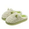 Household Slippers Home Winter Indoor Couple Cotton Slippers Warm Thick-soled Home Shoes