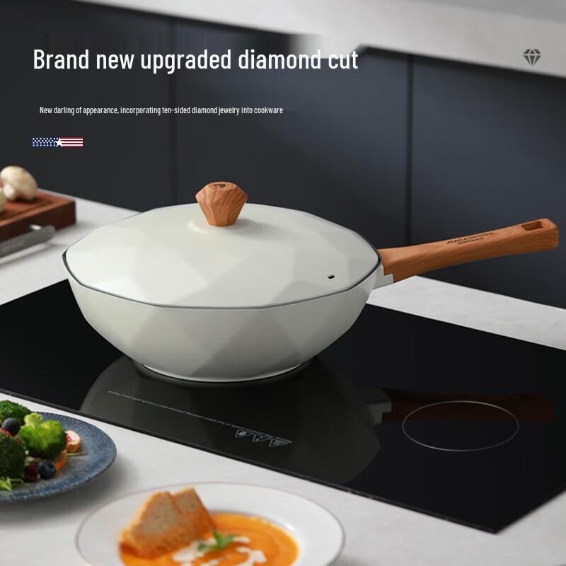 Macaiiroos Maifan Stone Non-stick Wok & Frying Pan