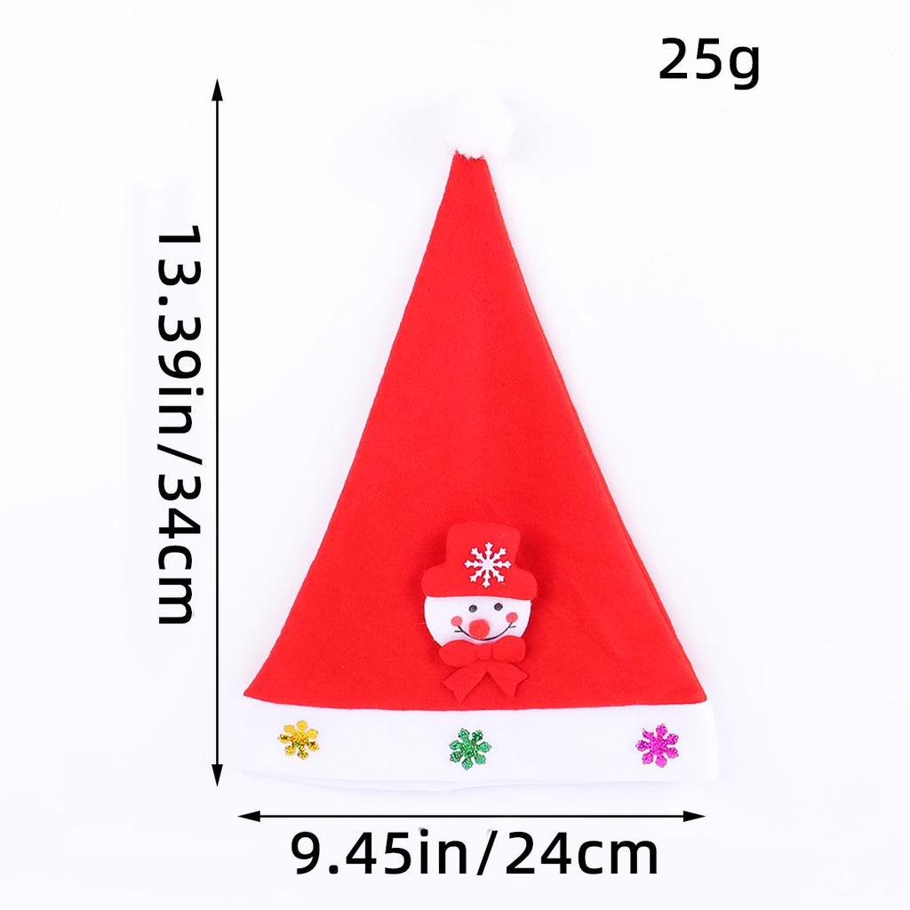 Přístavní Láska Svítící Vánoční čepice Santa Clause pro dospělé a děti