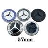 57mm Car Front Hood Emblem Badge Bonnet For Mercedes Benz W204 W205 W212 W213 W221 W177 W246 GLA GLC CLA Car Accessories