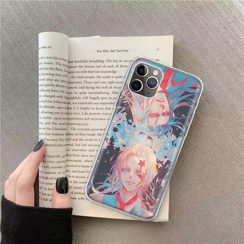 D Gray Man Anime Allen Walker Phone For Apple Iphone 12 13 Mini 15 Pro Max 11 Pro 14 Plus 16 Pro Max 16E Case Shell Cover Clear