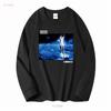 MUSE Showbiz T Shirt  Cotton Black Men Full Size S To 3XL HC2204 Long Sleeves Vintage Washed Stretched Graphic Versatile