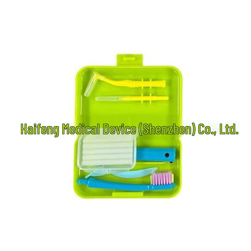 Orthodontic Kit: Wax, Toothbrush, Interdental Brush, Bite Block, Aligner Remover