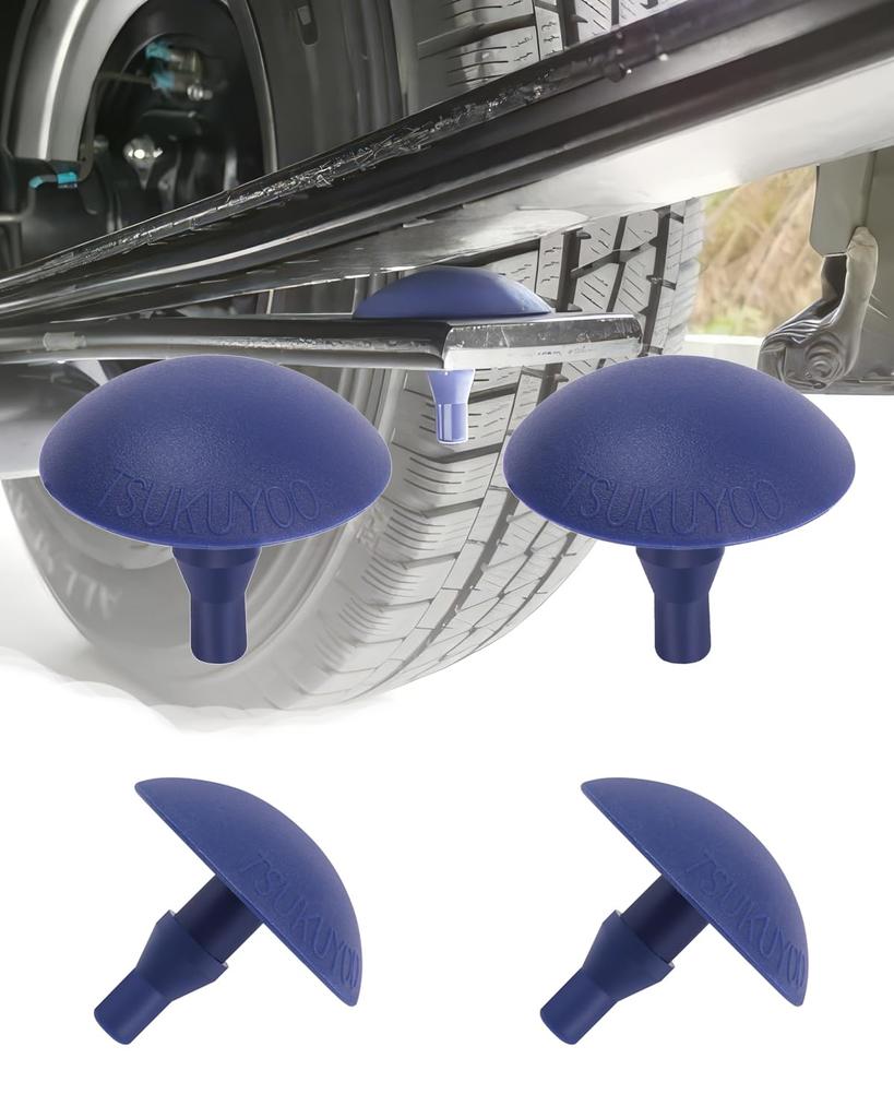 Hiace Height Down Supporter, Rear Helper Leaf Bumper, Compatible with Hiace TRH/KDH200 Series, Instruction Manual Included (Set of 4)