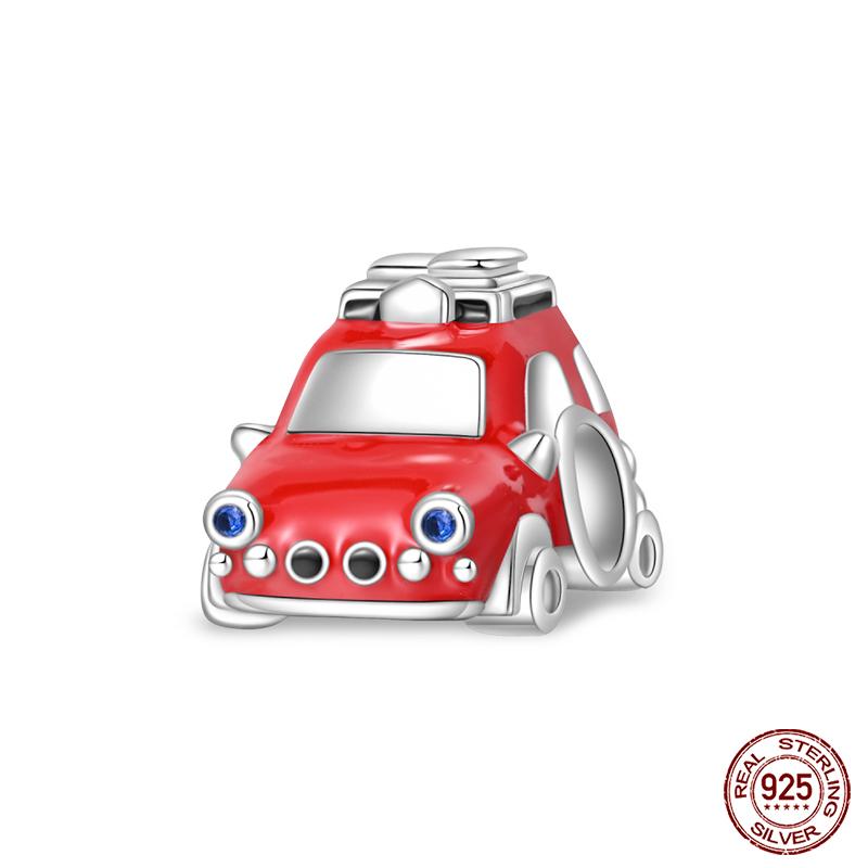 Copper Luminous Star Lantern Fish Charms Beads Fit Qikaola Original Bracelet Camera Eiffel Tower Charms Diy Jewelry