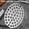 Stainless Steel Potato Masher Ergonomic Handle Kitchen Masher Tool Dishwasher Safe Anti-rust Fruit Masher