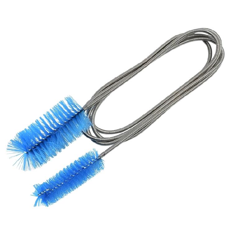 

Aquarium Filter Brush Hose Clean Brushes Stainless Steel Flexible Cleaner Brush 1 синий