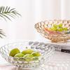 Nordic Crystal Glass Fruit Bowl Set