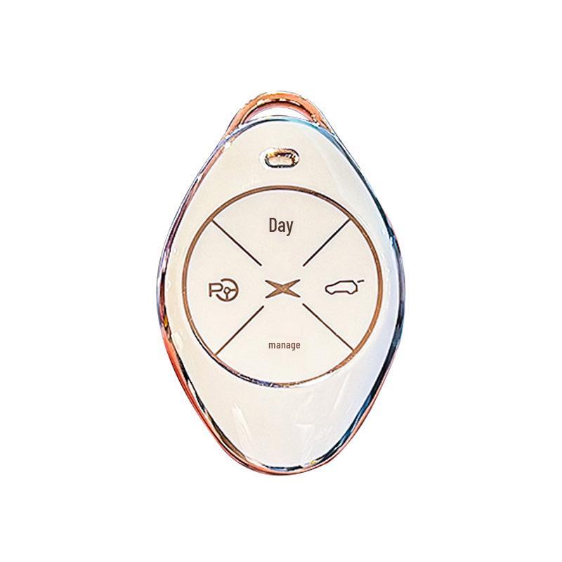 Premium Key Cover & Keychain for Xiaopeng P7, G6, New P7i, P5, G3, G3i, G9 Models