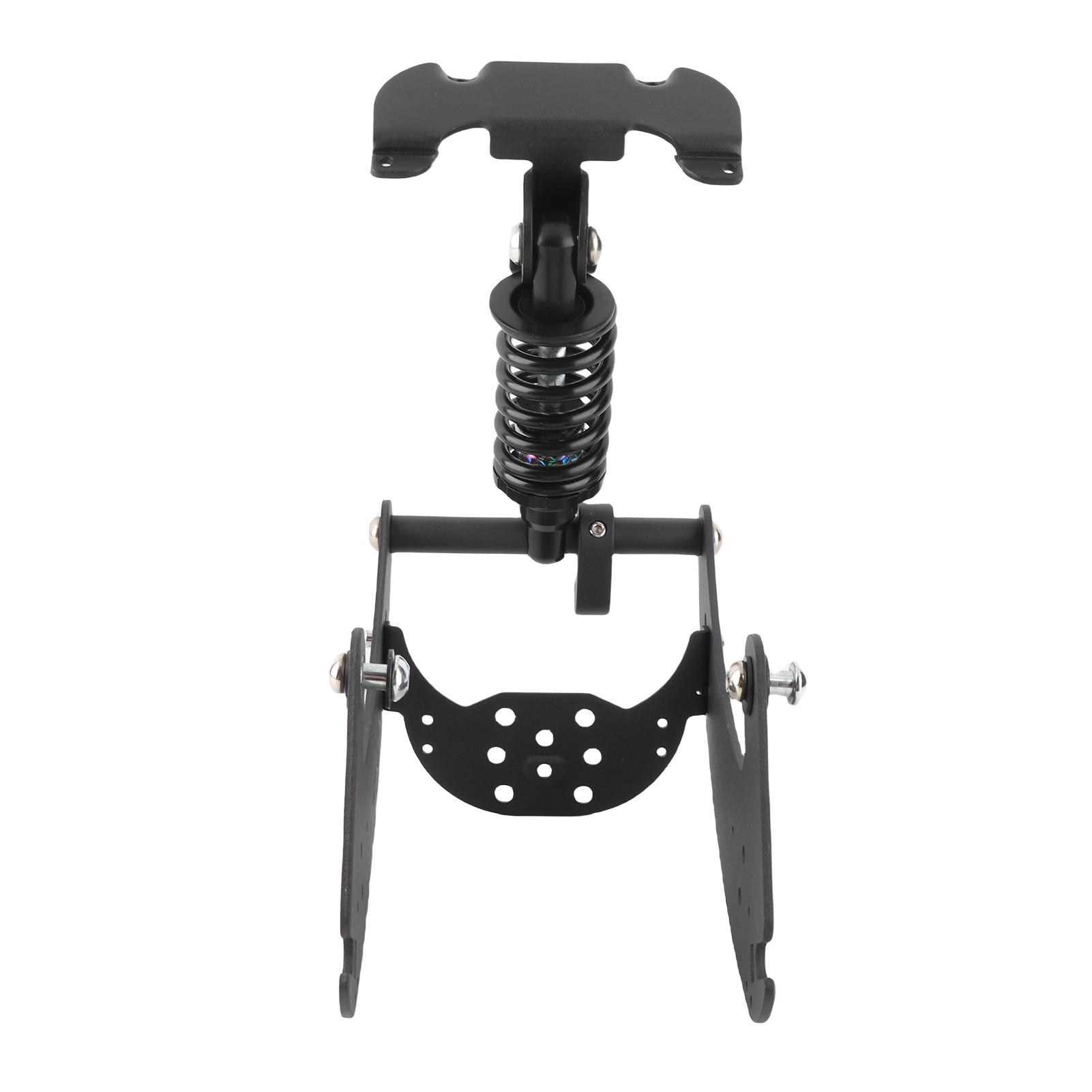 

Задний амортизатор для скутера Задний пружинный амортизатор Запасные аксессуары Совместим с электросамокатами чёрный