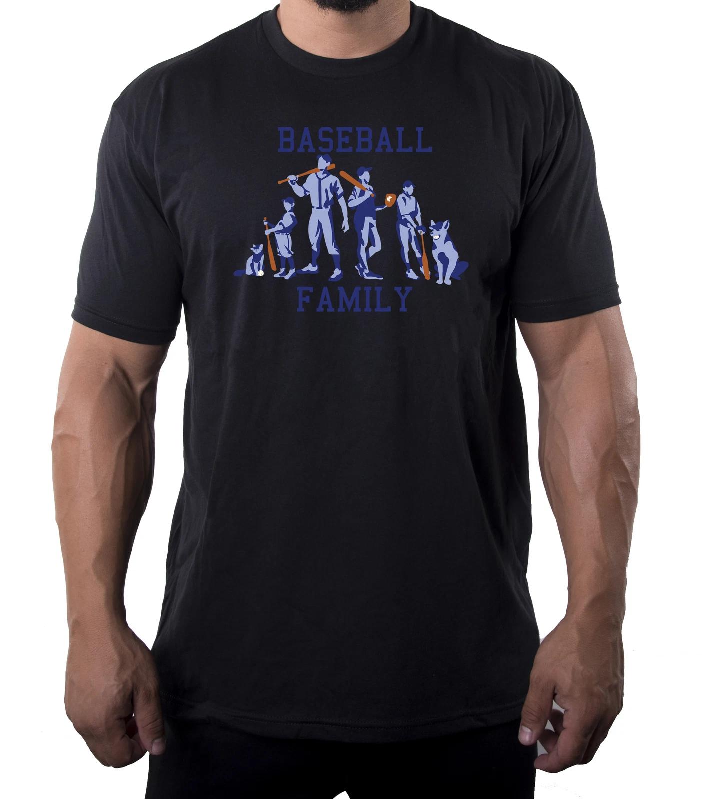 Family Baseball T-Shirts, Men s T-Shirts, Cool Baseball Shirts 4XL