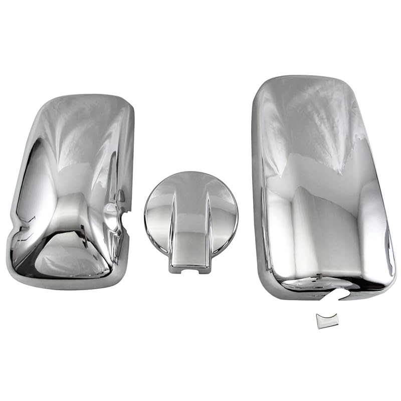 BRIGHTZ HINO Dutro Chrome Door Mirror Cover Set [TK-MIR-SET-012]