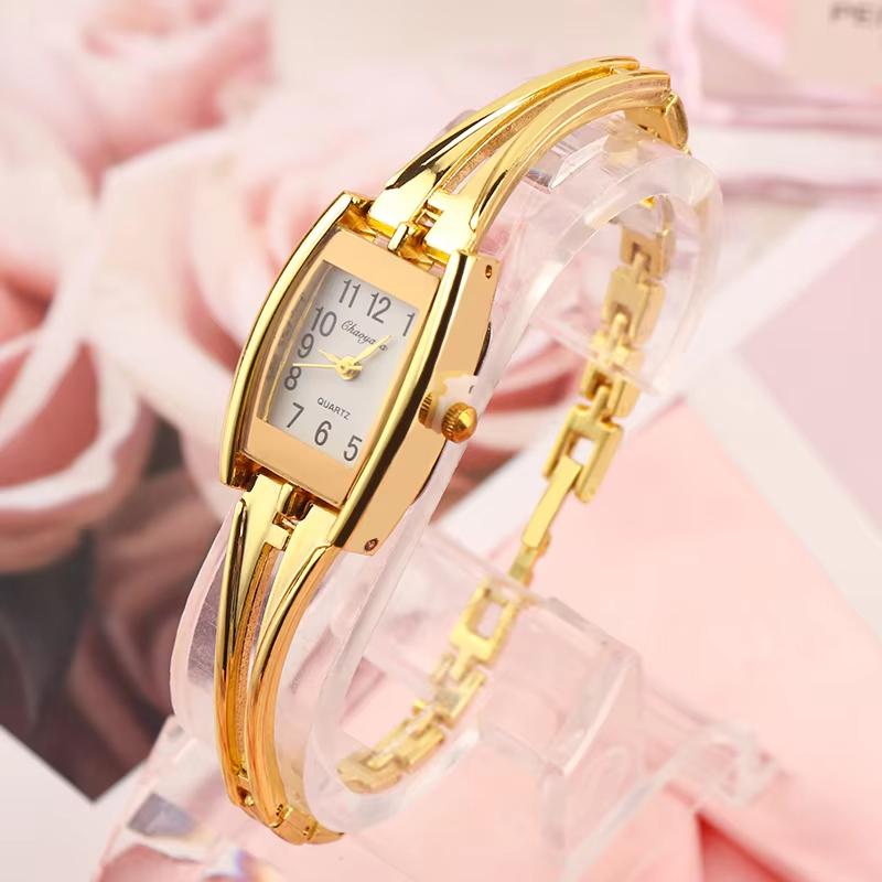 

Elegant Fashion Women s Wristwatches Gold Stainless Steel Bracelet Ladies Watch Quartz Female Clock Reloj Mujer Feminino Relojes