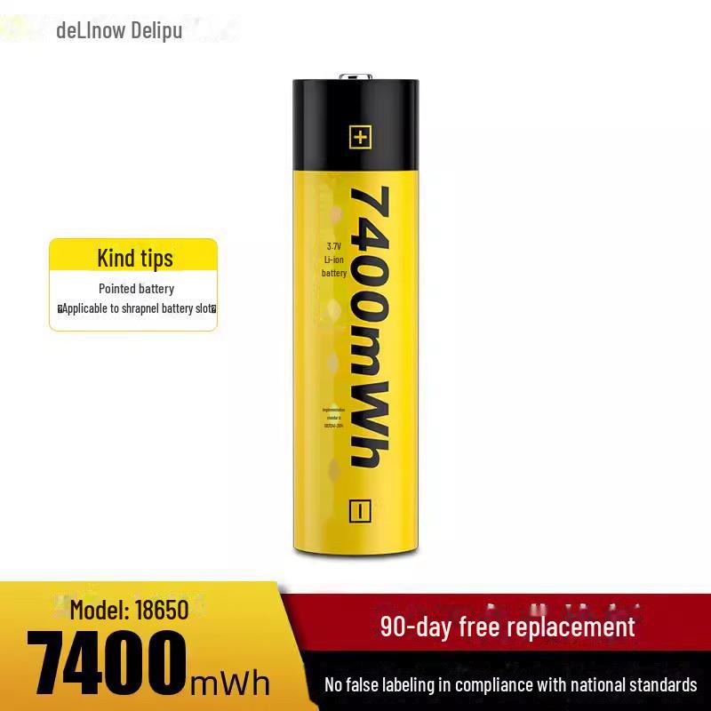 

3,7 В 3500 мАч перезаряжаемая литиевая батарея 18650 для раций и фонариков