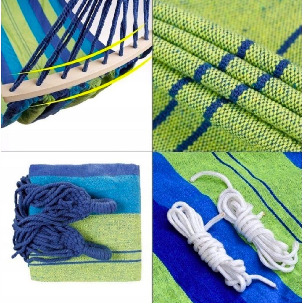 Garden Hammock, Garden Swing, Rocker With Headband + Cover
