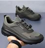 Men's Mesh Breathable Slip-Ons: Trendy, Thick-Soled, Non-Slip, and Wear-Resistant Casual Sports Shoes