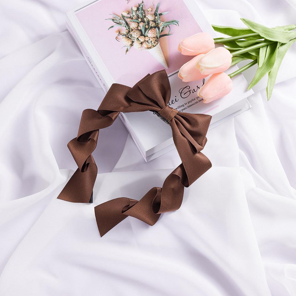 Original Handmade Multi-layer Bow Headband Japanese Cute Versatile Lolita Hair Accessories KC Headgear Multi-color Hair Clips