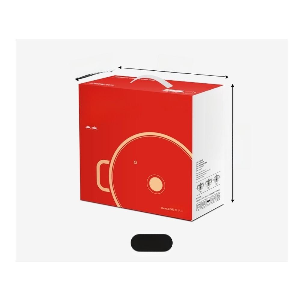 28cm Dual Function Stainless Steel Pot for Steaming Vegetables and Cooking For Soup with Tempered Glass Cover and Sturdy Handles