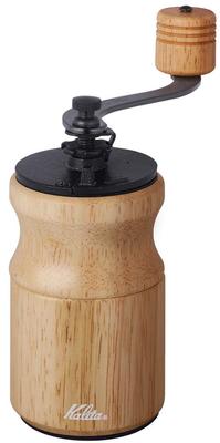 Kalita Coffee Mill Wooden Durable Cast Iron Cutter Natural Coarseness Adjustable Hand Grind Coffee Mill Mill Grinder Hand Mill Manual Coffee Beginner