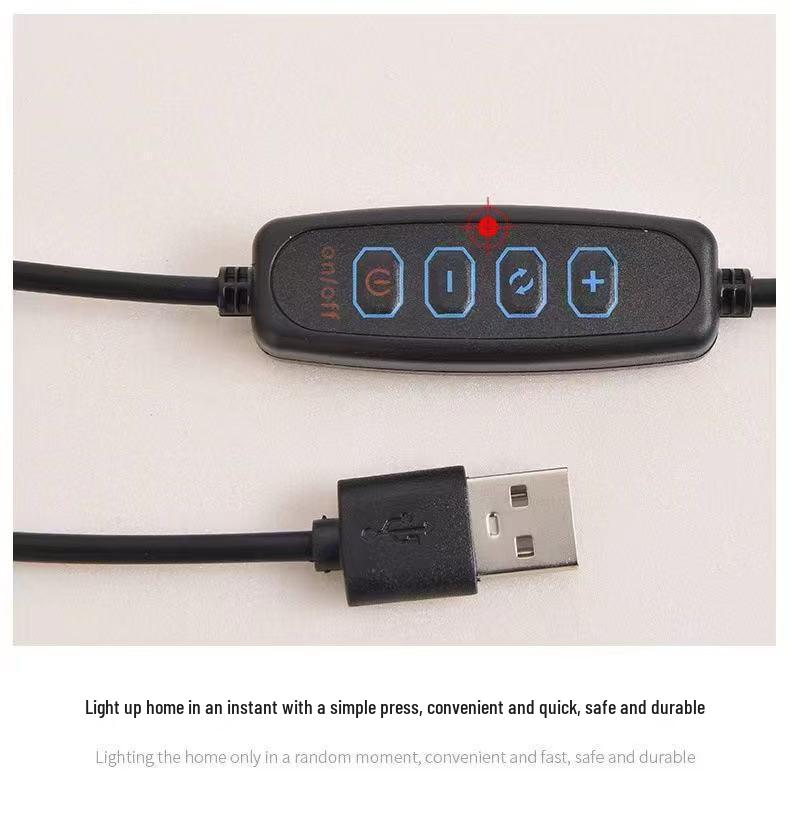 2025 RGB Dreamy Creative Table Lamp – E-Sports Atmosphere Ring Light