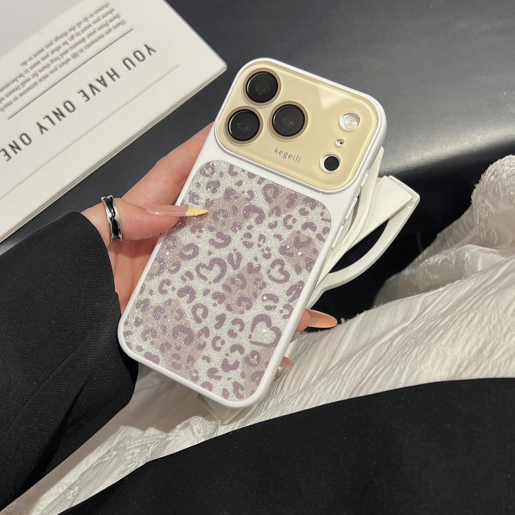 Luxury Leopard Print Phone Case For iPhone 13 14 15 16 17 Pro Max Shockproof Bumber Cases Cover