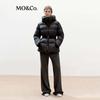 MO&Co. Women's Cloud-Soft Belted Windproof 90% Down Puffer Jacket
