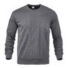 Men's Corduroy Panel Crew Neck Casual Sweatshirt.