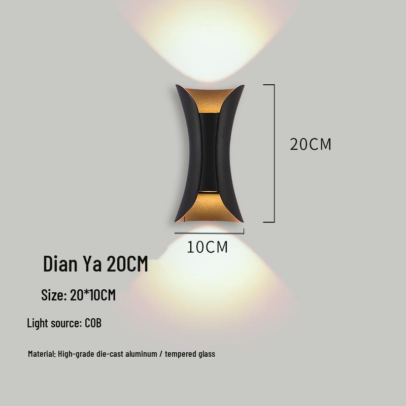 Modern LED Waterproof Outdoor Wall Lamp – Creative Design for Corridor
