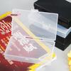 M-Rectangular Transparent Lockable Plastic Storage Box PP Packaging Parts Box Stationery Organizer with Lid for Office & School