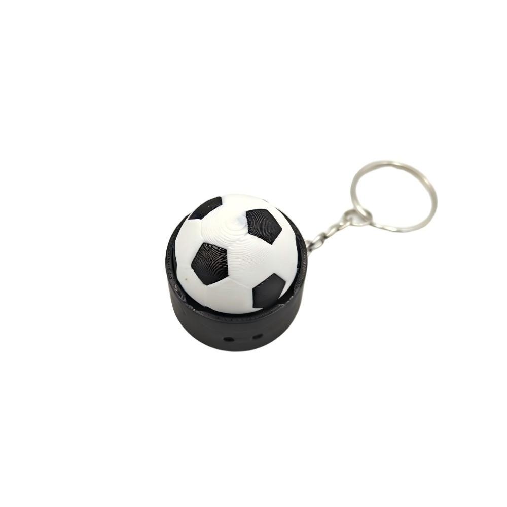 Sports Theme 3D Printed Keychain Creative Design Clicker Keychain Daily Carry