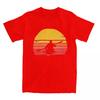 UnisexKayaking Sunset T Shirts Apparel Sea Kayak 100% Cotton T-shirt Clothes Amazing Tee Shirt All Seasons