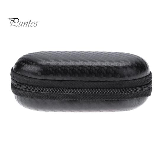 Husă rigidă de călătorie din EVA pentru căști compatibile cu Bluetooth, rezistentă la șocuri, cu buzunar din plasă, organizator pentru cabluri de încărcare