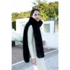 Faux Fox Fur Scarf All-match Faux Fur Scarf for Women Faux Raccoon Fur Neck Scarf for Winter